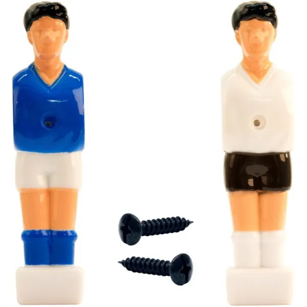 Tuin 1286 Sada 22 figúrok na futbal biela-modrá 2,5 x 10,5 x 2 cm