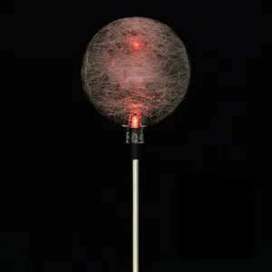 Garthen 306 Záhradná LED solárna lampa sklenené gule so zmenou farby