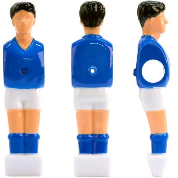 Tuin 1286 Sada 22 figúrok na futbal biela-modrá 2,5 x 10,5 x 2 cm