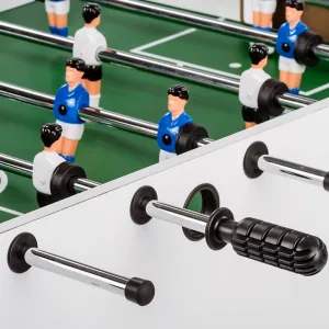 GamesPlanet® Stolný futbal Belfast 121 x 101 x 79 cm, biely M55474