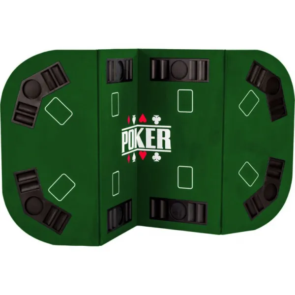 Garthen 57300 Skladacia pokerová podložka - zelená