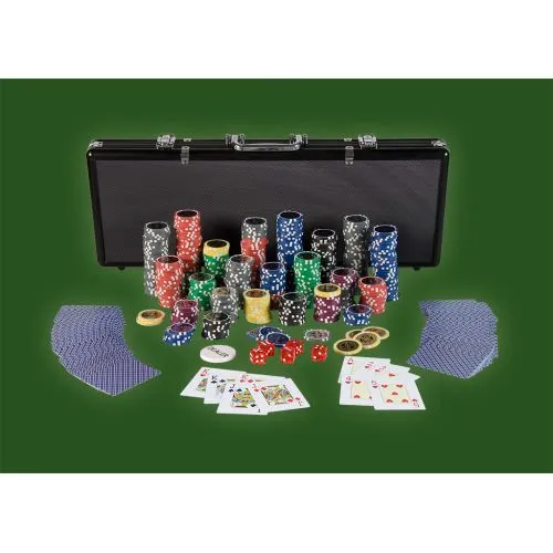 Tuin Ultimate black 2644 Pokrový set, 500 žetónov