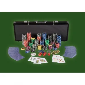 Tuin Ultimate black 2644 Pokrový set, 500 žetónov
