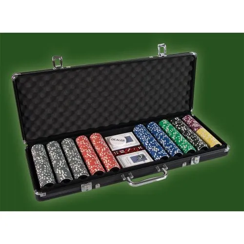 Tuin Ultimate black 2644 Pokrový set, 500 žetónov