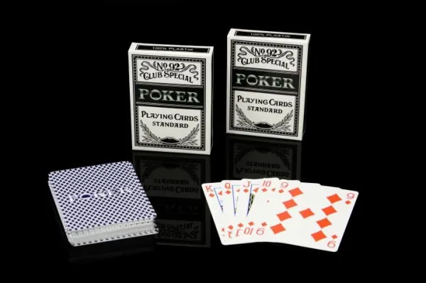 Garthen No92 525 Sada 2 ks Poker kariet 100% plast