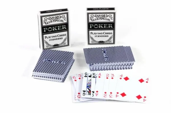 Garthen No92 525 Sada 2 ks Poker kariet 100% plast