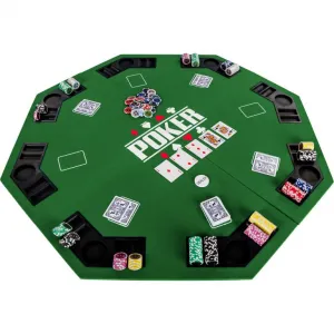 Garthen 57370 Skladacia pokerová podložka - zelená