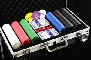Garthen 498 Poker set 300 ks žetónov s príslušenstvom