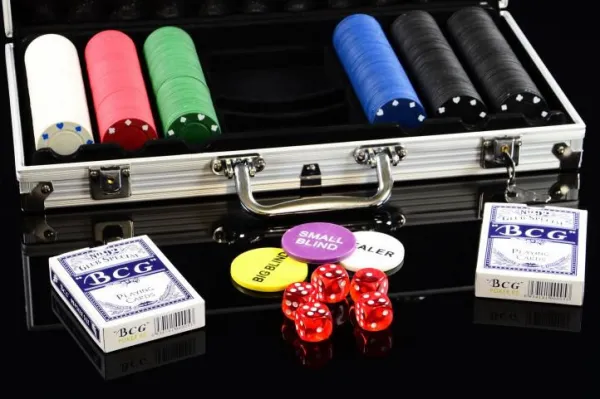 Garthen 498 Poker set 300 ks žetónov s príslušenstvom