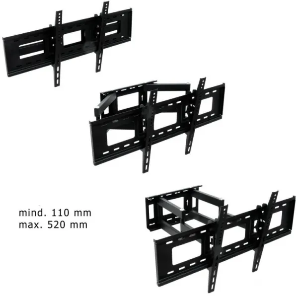 MOUNTY 1625 Držiak na TV a LCD monitory do 66 "