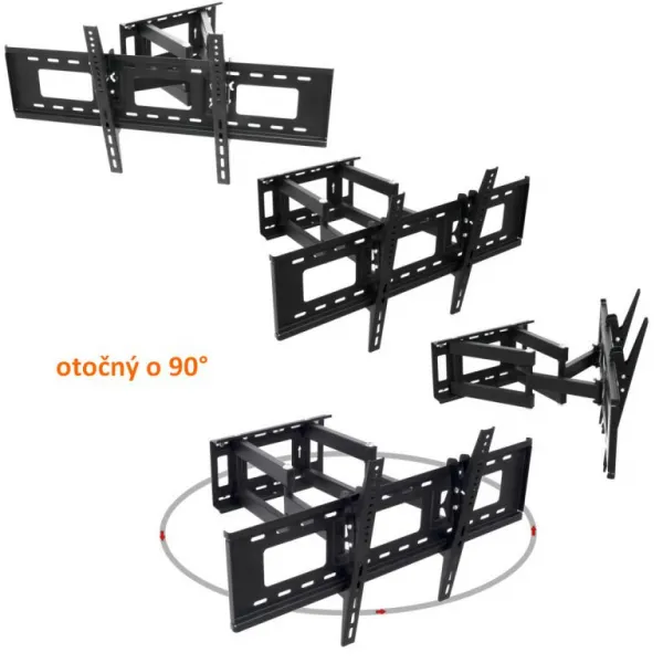 MOUNTY 1625 Držiak na TV a LCD monitory do 66 "