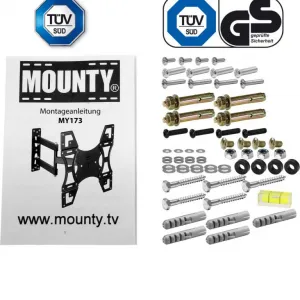 MOUNTY 30639 Profi držiak na TV a LCD monitory do 65"