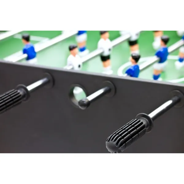 GamesPlanet® 1217 Stolný futbal Belfast rozkladacia 121 x 101 x 79 cm, čierny