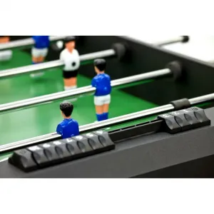 GamesPlanet® 1217 Stolný futbal Belfast rozkladacia 121 x 101 x 79 cm, čierny