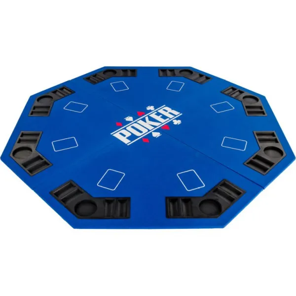 Garthen 57372 Skladacia pokerová podložka - modrá