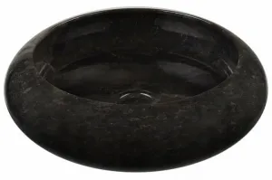 DIVERO umývadlo z prírodného kameňa Black