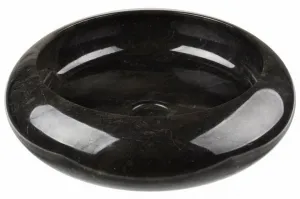 DIVERO umývadlo z prírodného kameňa Black