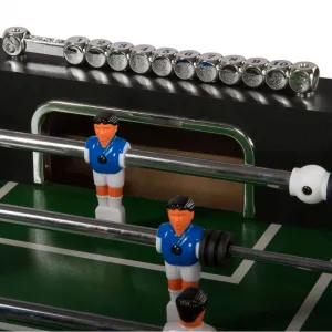 GamesPlanet® Stolný futbal LIVERPOOL, 141x125x89 cm, čierny M60753