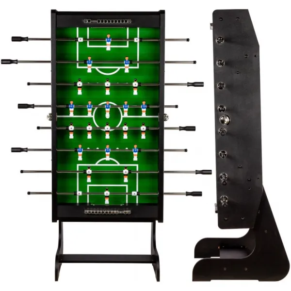 GamesPlanet® Stolný futbal LIVERPOOL, 141x125x89 cm, čierny M60753