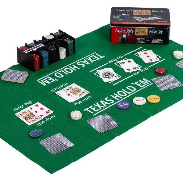 Tuin 46997 Poker žetóny 200ks v plechovej dóze