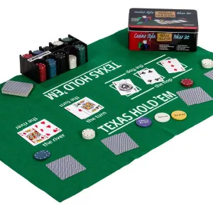 Tuin 46997 Poker žetóny 200ks v plechovej dóze