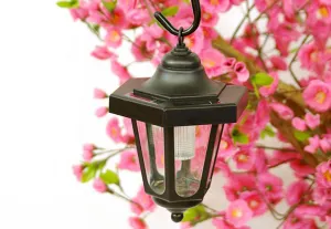 Garthen 300 Záhradný solárny LED lampáš