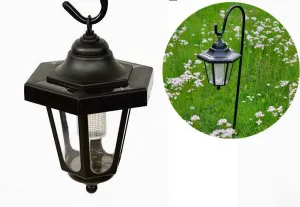 Garthen 300 Záhradný solárny LED lampáš