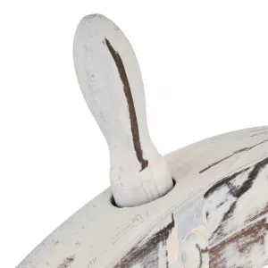 Garthen 72794 Drevené kormidlo, štýlová dekorácia - 60 cm