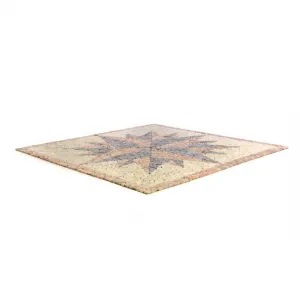 Divero 60224 Mramorová mozaika kompas - 120 x 120 cm