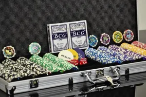 Garthen OCEAN CHAMPION 501 POKER SET 500 ks žetónov 11g