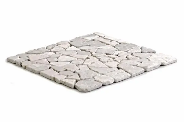 Divero Garth 1657 mramorová mozaika - krémová 1 m2 - 30x30x1 cm