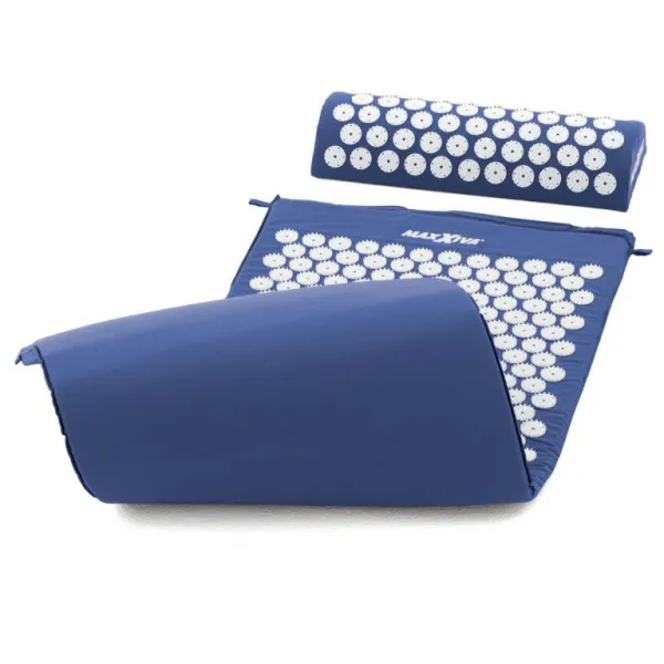 MAXXIVA 81654 Akupresúrna podložka s vankúšom, 130 x 50 cm, modrá