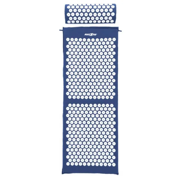 MAXXIVA 81654 Akupresúrna podložka s vankúšom, 130 x 50 cm, modrá