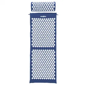 MAXXIVA 81654 Akupresúrna podložka s vankúšom, 130 x 50 cm, modrá