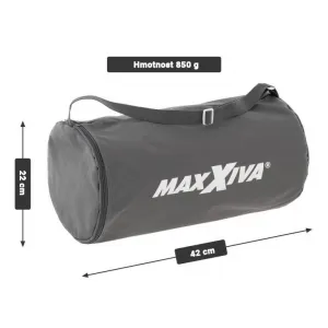 MAXXIVA 81552 Akupresúrna podložka s vankúšom, 75x42 cm, sivá