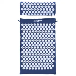 MAXXIVA 81551 Akupresúrna podložka s vankúšom, 75x42 cm, modrá