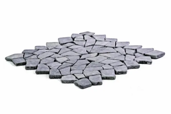 Divero Garth 563 mramorová mozaika sivá 1 m2 - 30x30cm