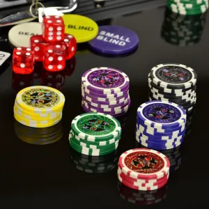 Garthen OCEAN Trolley 495 Poker set 1000 ks žetónov