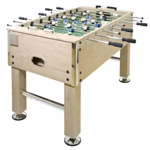 GamesPlanet® Profi futbal Leeds, 140 x 73 x 87 cm, svetlý M02463