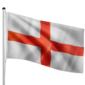 FLAGMASTER vlajkový stožiar s vlajkou, Anglicko, 650 cm