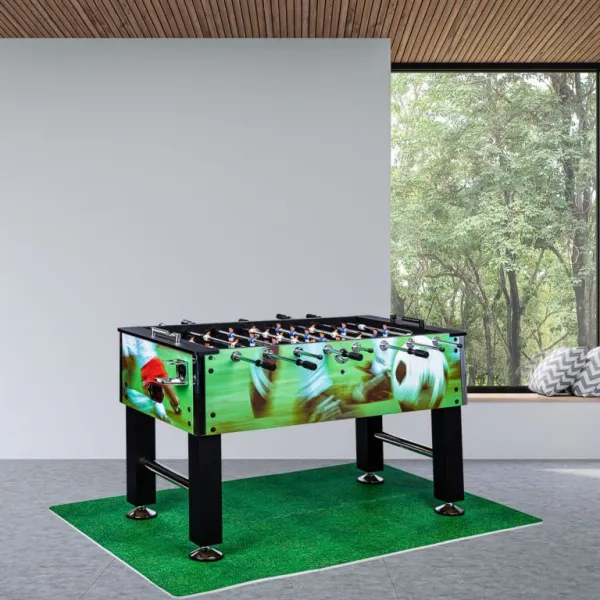 GamesPlanet® Profi futbal Leeds, 140x73x87 cm, sv. motiv M87077