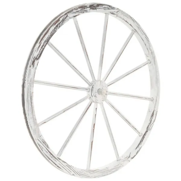 Garthen 86141 Dekoratívne drevené koleso, 90 cm