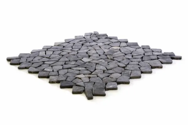 Divero Garth 678 mramorová mozaika sivá obklady 1 m² - 55,5 x 55,5 cm
