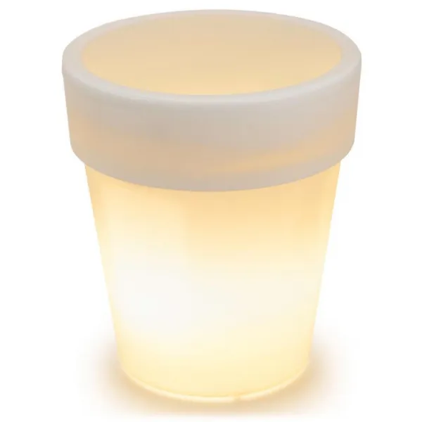 Garthen 71904 Sada 3 ks solárnych kvetináčov - 3 LED, teplá biela