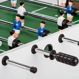 GamesPlanet® Stolný futbal Glasgow, 121x101x79 cm, biely M70126