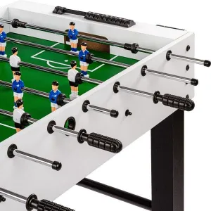 GamesPlanet® Stolný futbal Glasgow, 121x101x79 cm, biely M70126