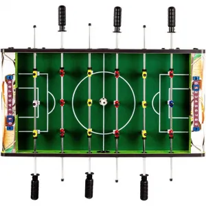 GamesPlanet® 70124 Mini stolný futbal s nožičkami, 70 x 37 x 25 cm, potlač