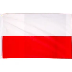 Vlajka Poľsko - 120 cm x 80 cm