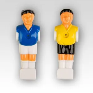 Tuin 1430 Náhradné figúrky na stolný futbal žltá modrá 22 ks