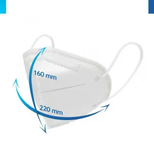 Ochranná maska, respirátor FFP2, 10 kusov